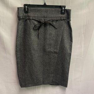 Brunello Cucinelli Brown Wool Skirt